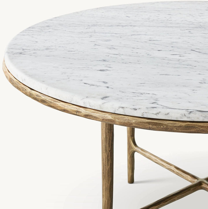 Thaddeus Marble Round Dining Table