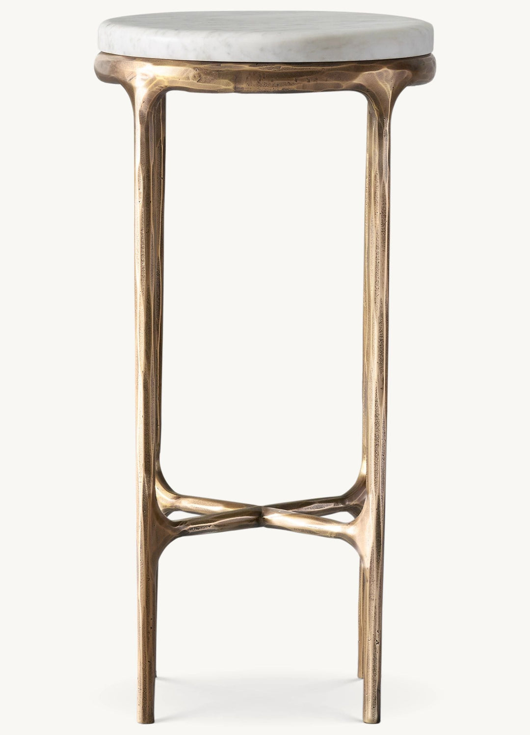 Thaddeus Marble Round Side Table For living Room