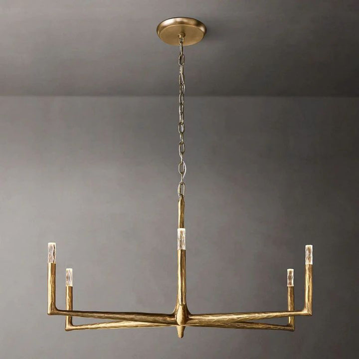 Thaddeus Round Living Room Chandelier 48”