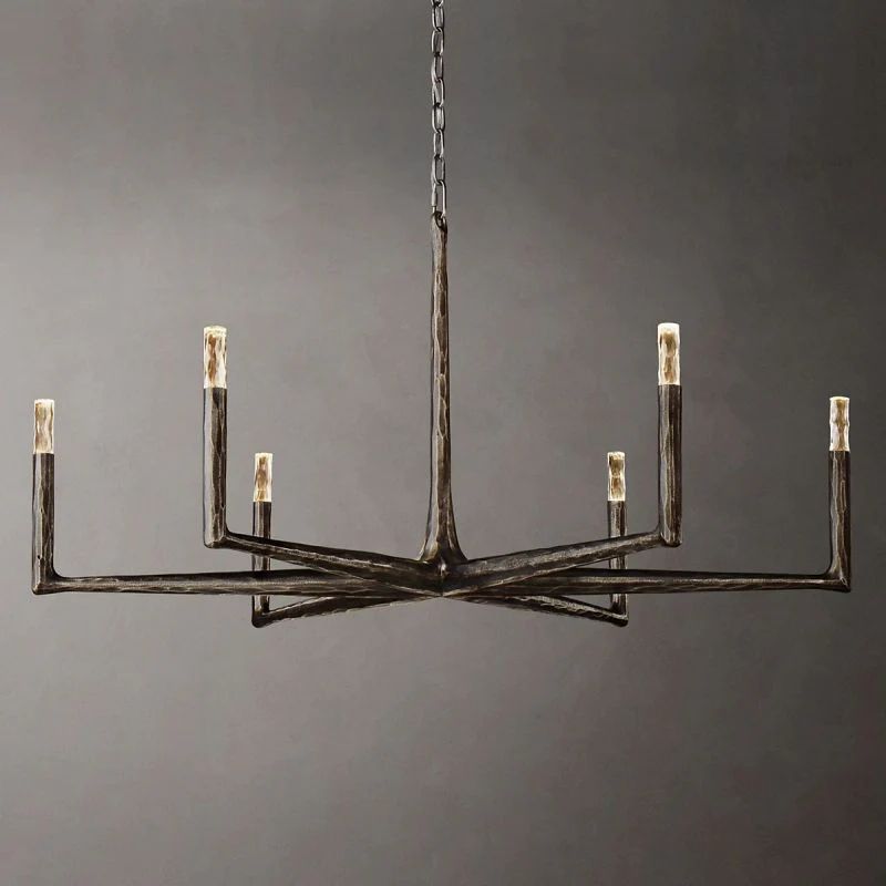 Thaddeus Round Living Room Chandelier 48”