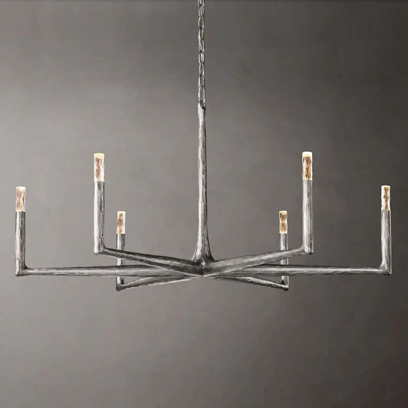 Thaddeus Round Living Room Chandelier 48”