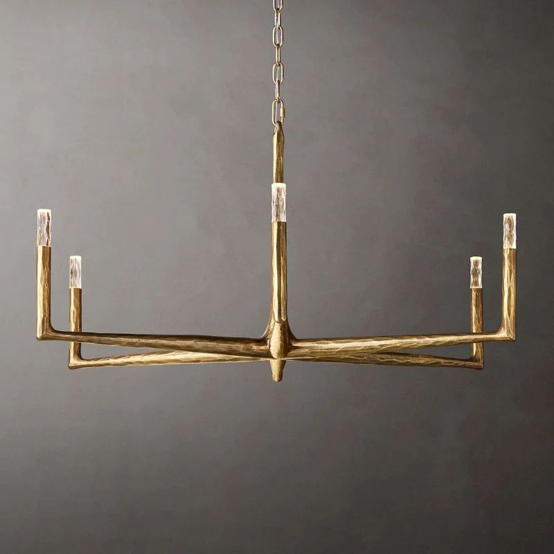 Thaddeus Round Living Room Chandelier 48”