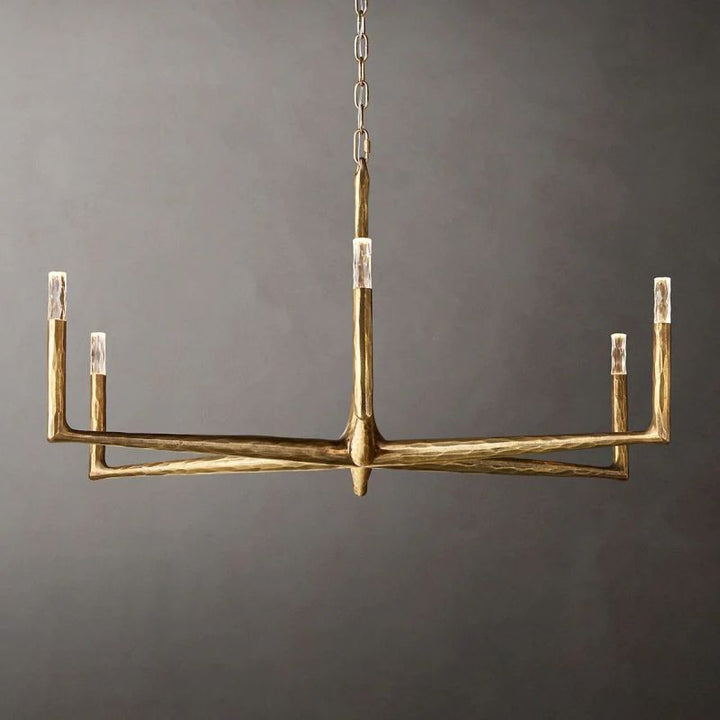 Thaddeus Round Living Room Chandelier 48”