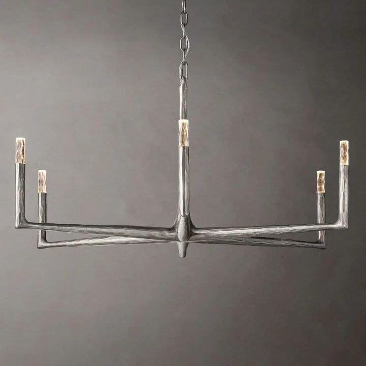 Thaddeus Round Living Room Chandelier 48”