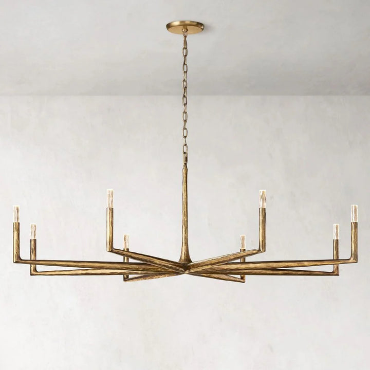 Thaddeus Round  Living Room Chandelier 72”