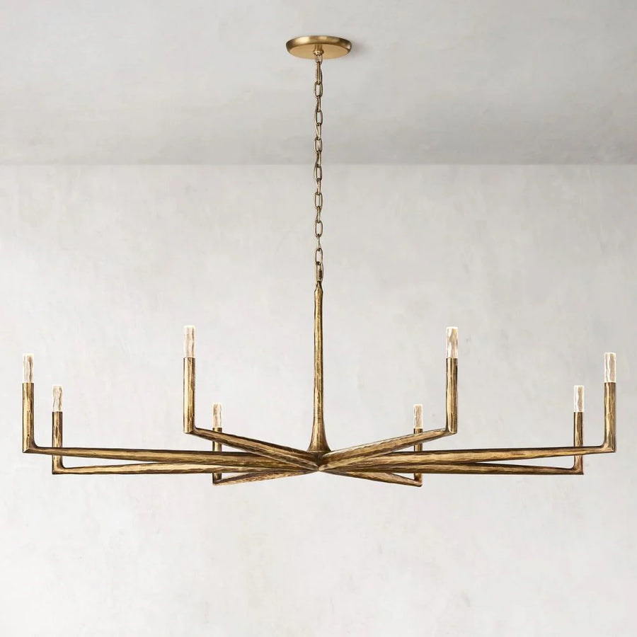 Thaddeus Round  Living Room Chandelier 72”