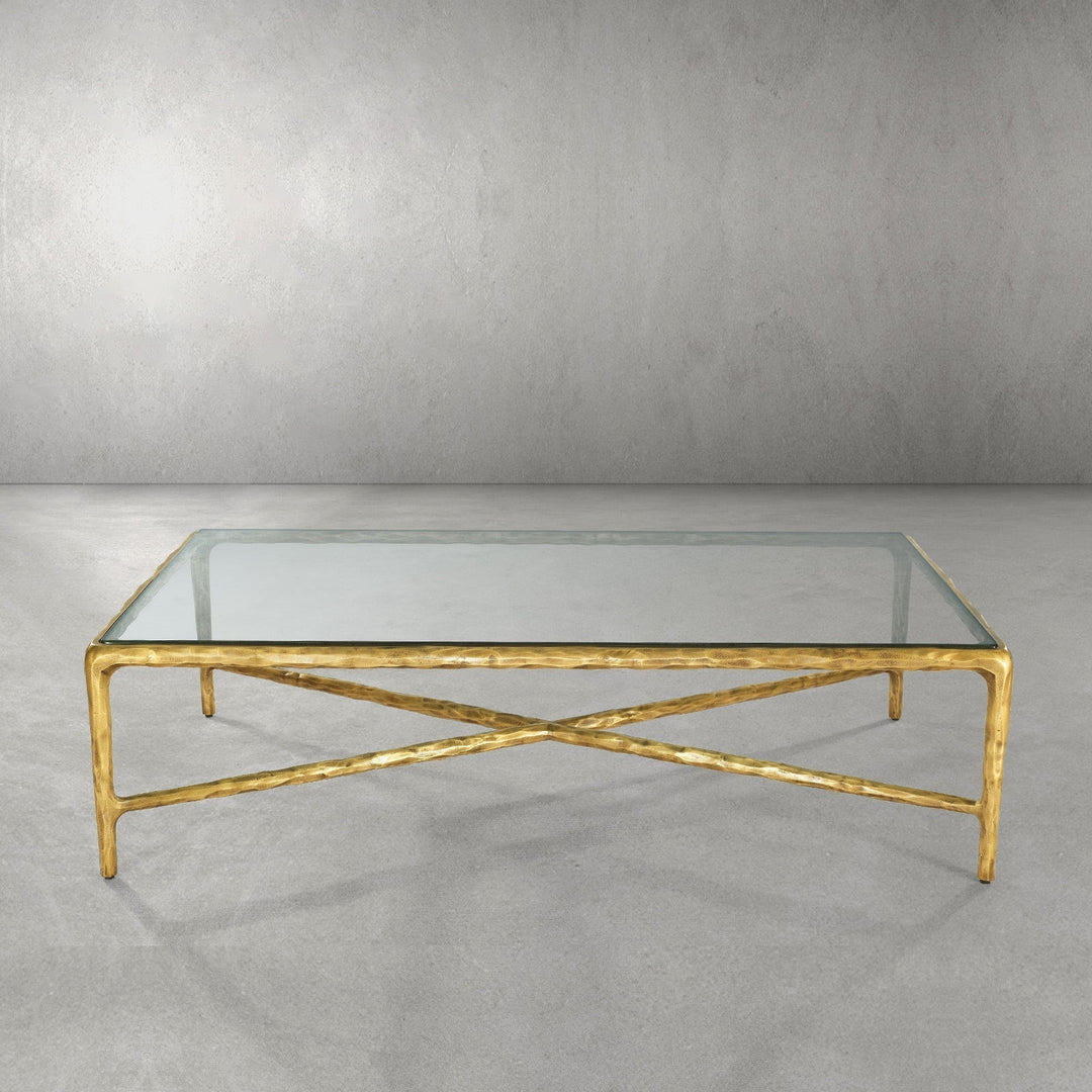 Thaddies Glass Rectangular Coffee Table