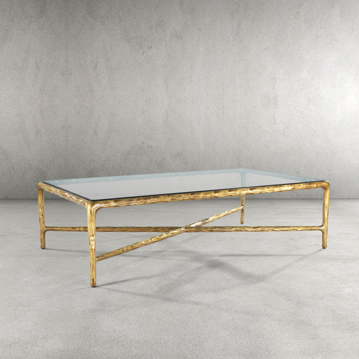 Thaddies Glass Rectangular Coffee Table