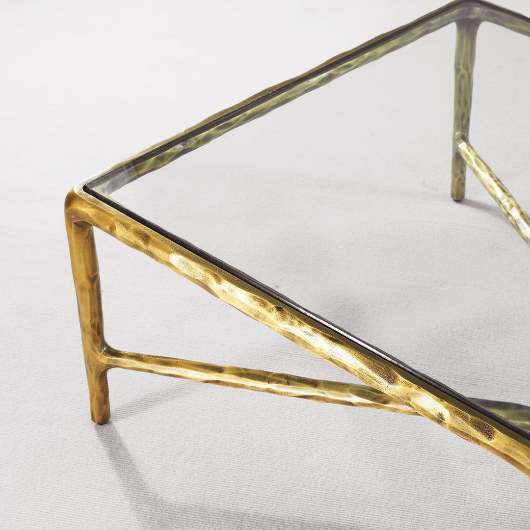 Thaddies Glass Rectangular Coffee Table