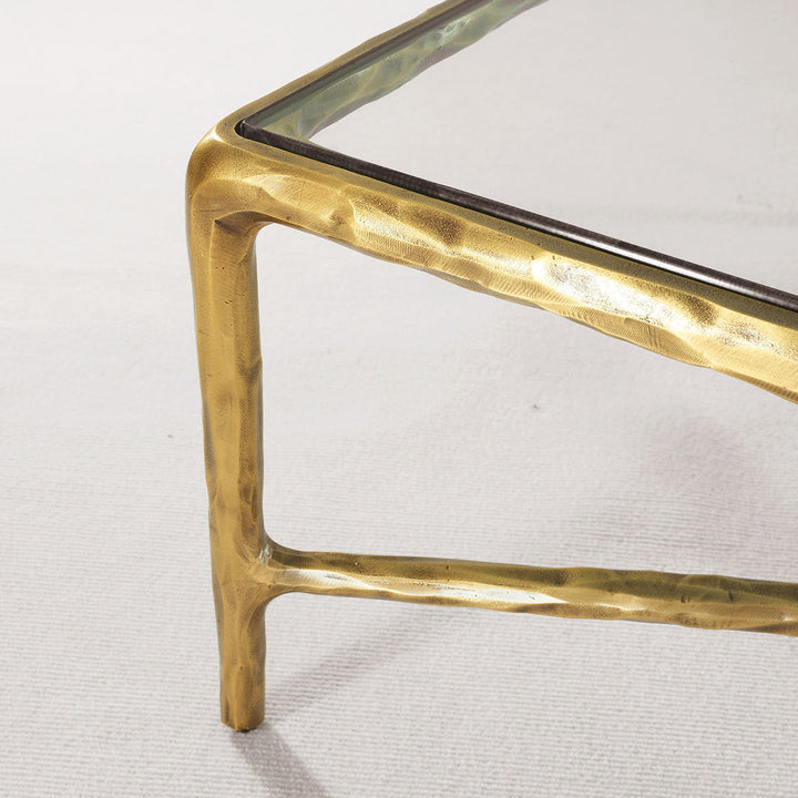Thaddies Glass Rectangular Coffee Table