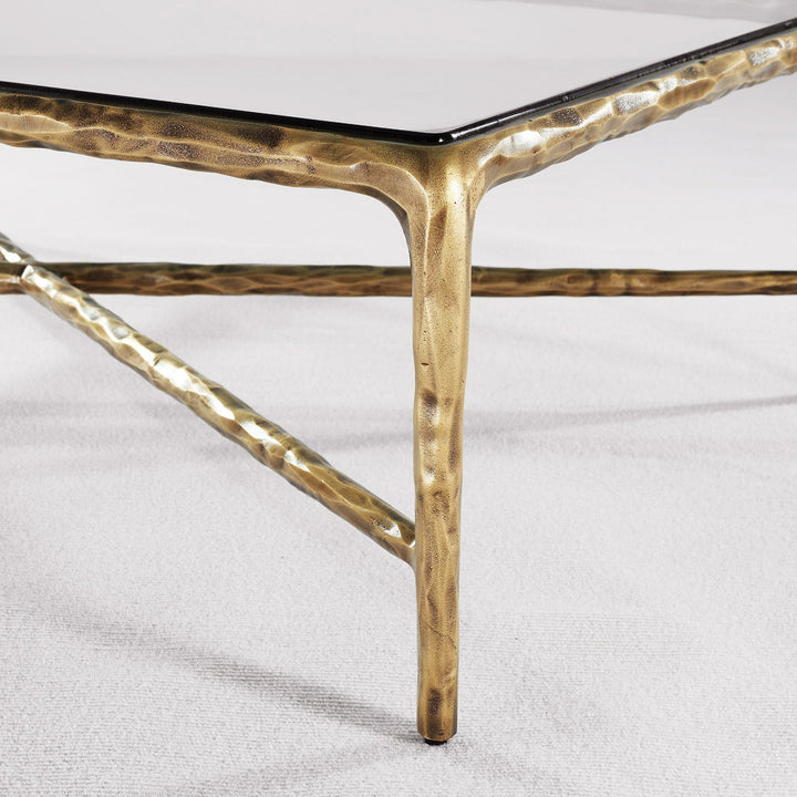 Thaddies Glass Rectangular Coffee Table
