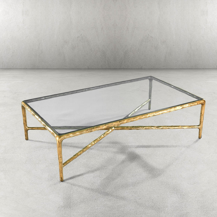 Thaddies Glass Rectangular Coffee Table