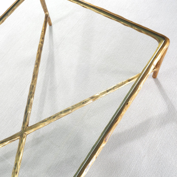 Thaddies Glass Rectangular Coffee Table