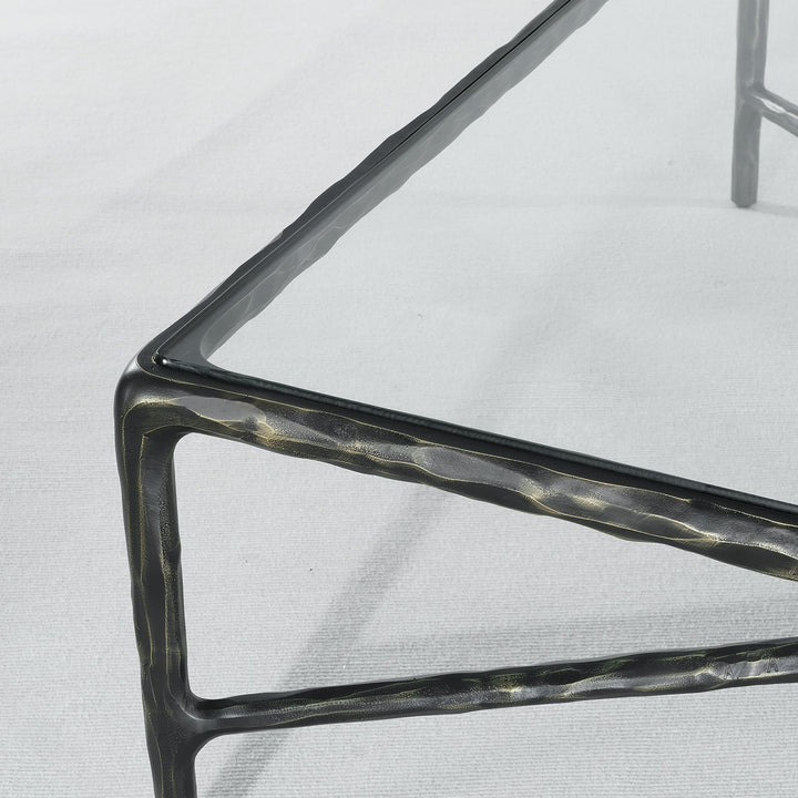 Thaddies Glass Rectangular Coffee Table