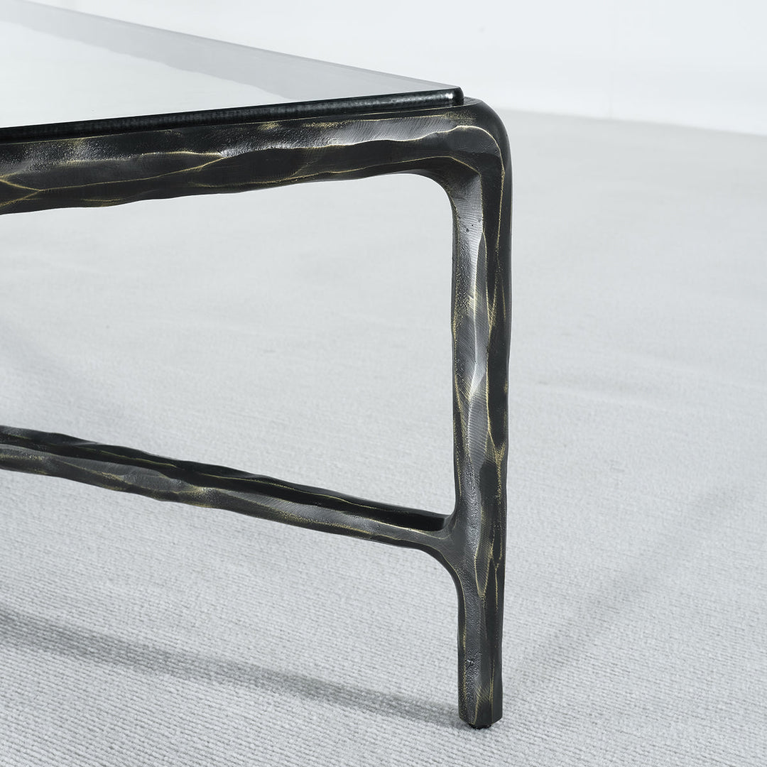 Thaddies Glass Rectangular Coffee Table