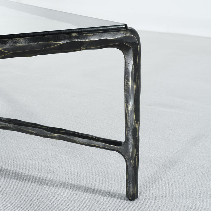 Thaddies Glass Rectangular Coffee Table