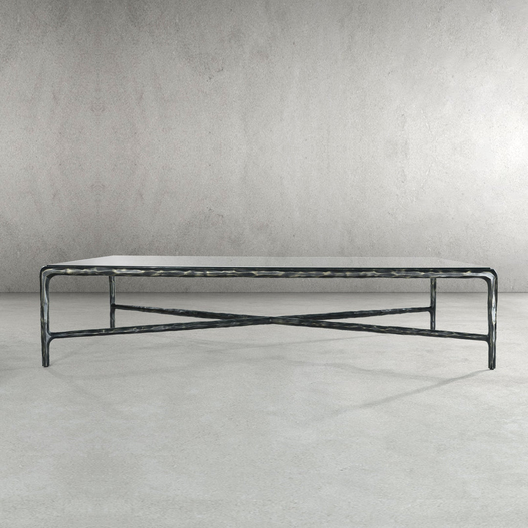 Thaddies Glass Rectangular Coffee Table