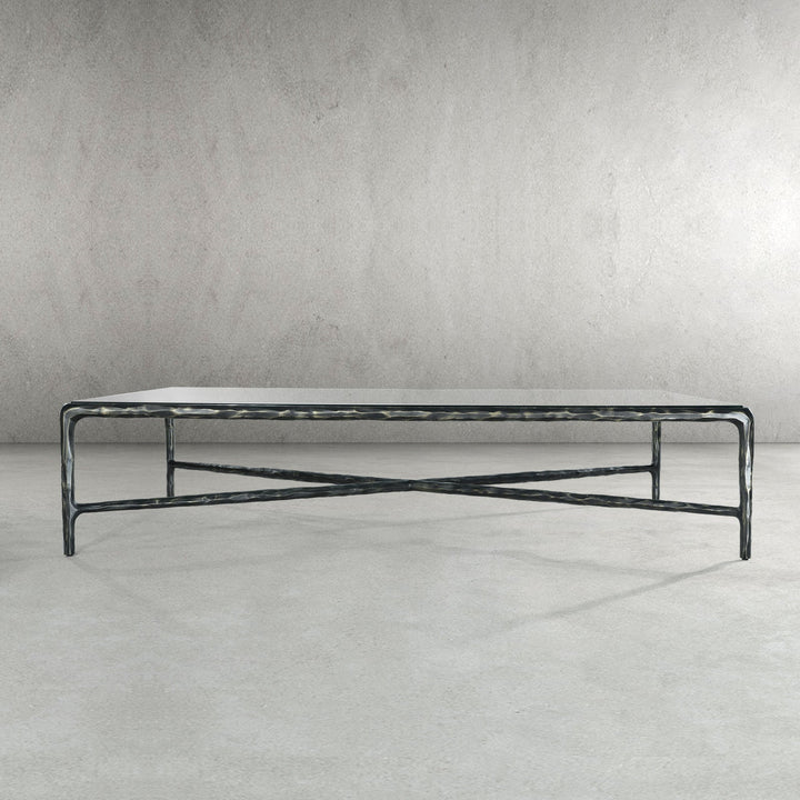 Thaddies Glass Rectangular Coffee Table