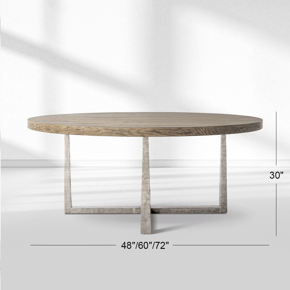 Trace Round Dining Table