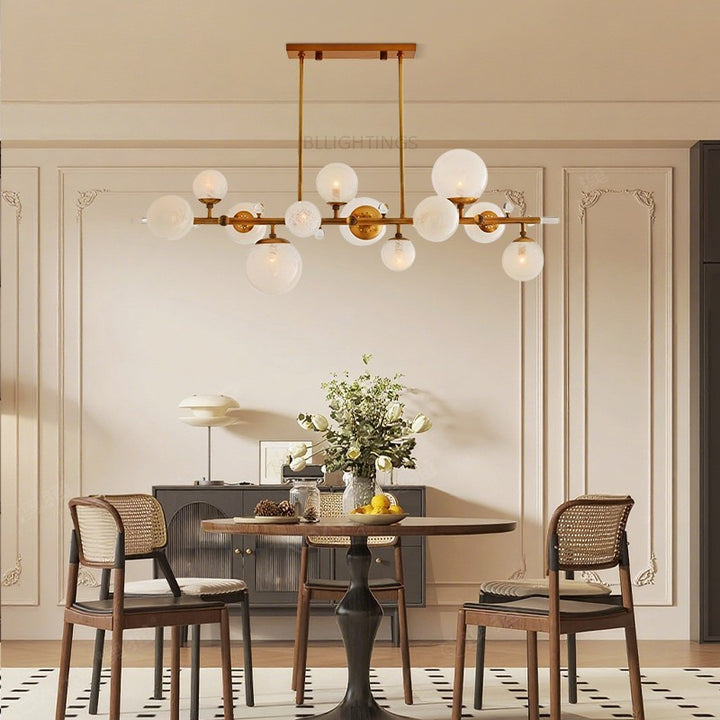 Trosa Linear Chandelier 56"
