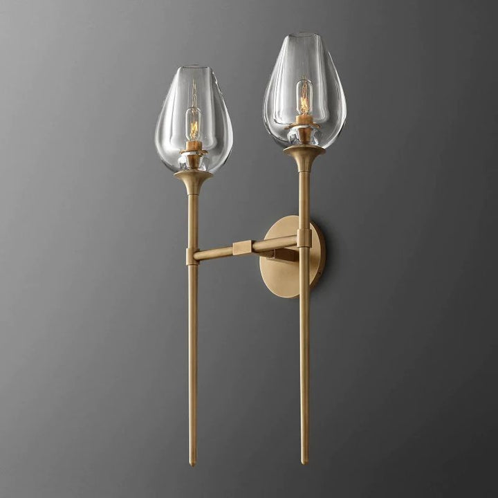 Tulip Double Bedroom Sconce