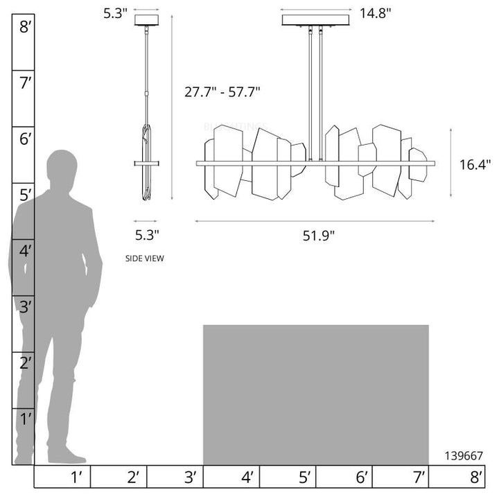 Voltar Linear LED Pendant