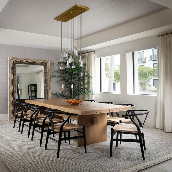 Waterdrop Linear Chandelier