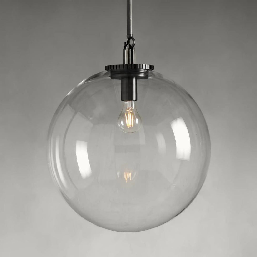 Wescott Globe Pendant with Rod