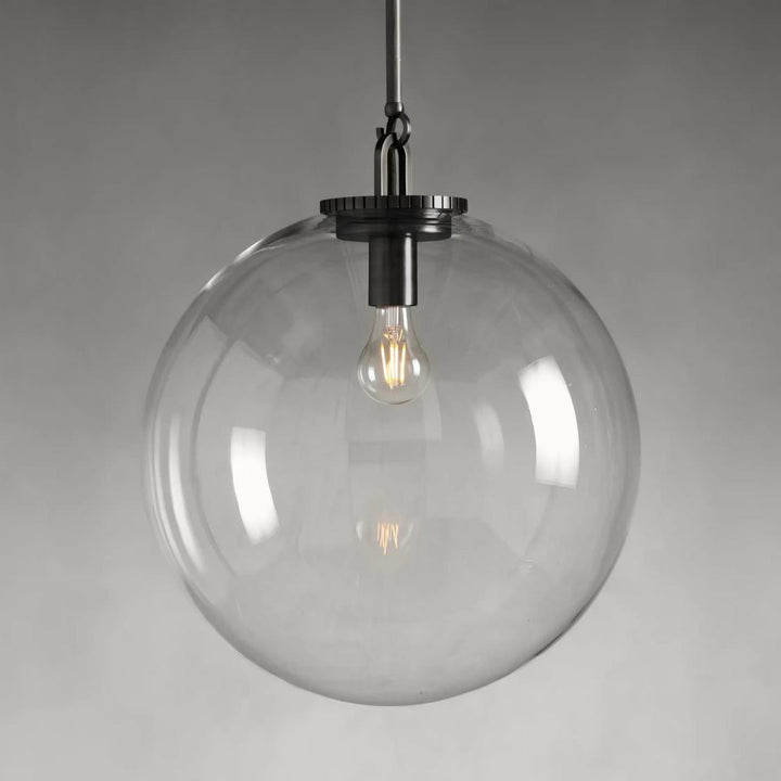 Wescott Globe Pendant with Rod