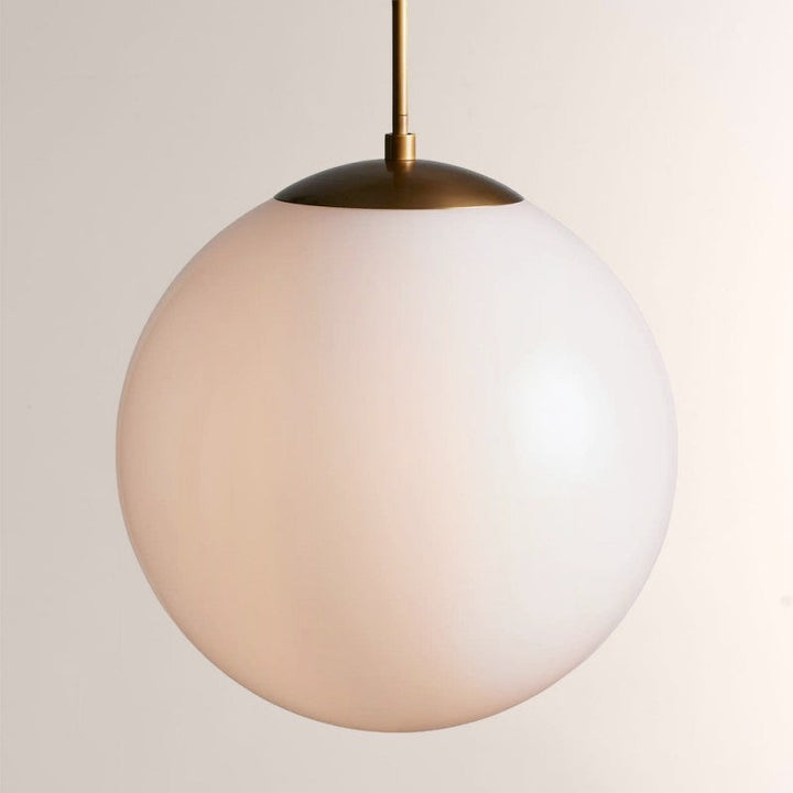 Wescott XL Globe Pendant with Rod