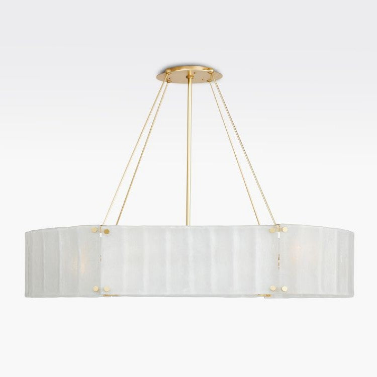 Willamette Oval Crystal Chandelier 48"