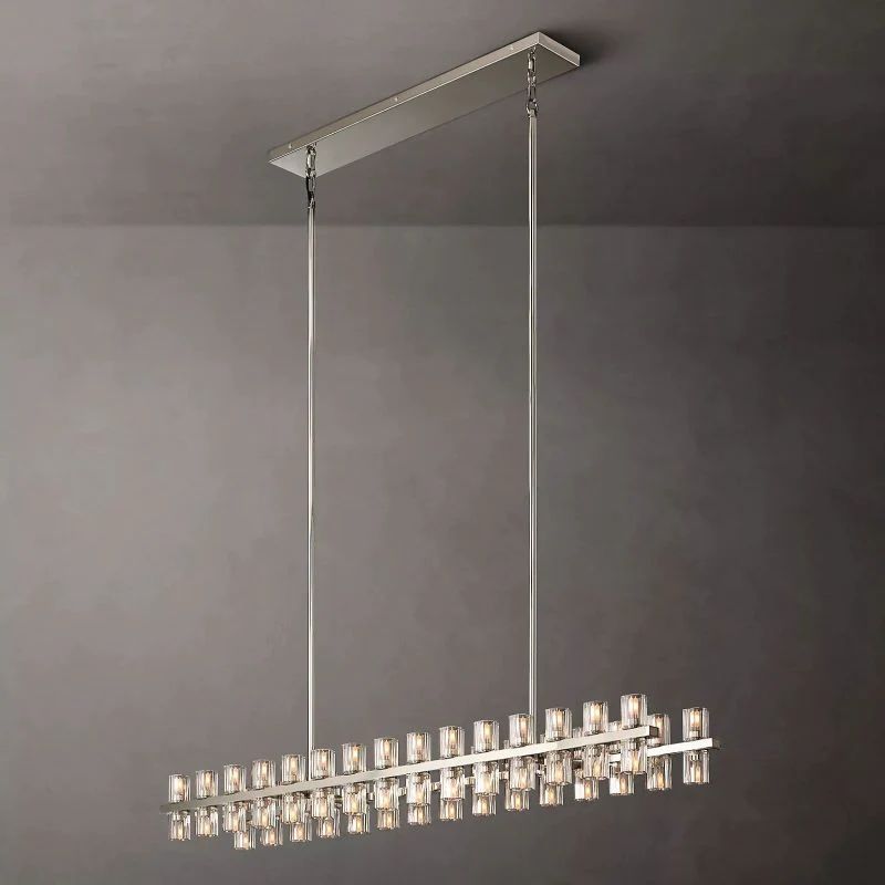 Arcachon Rectangular Dining Room Chandelier 54"