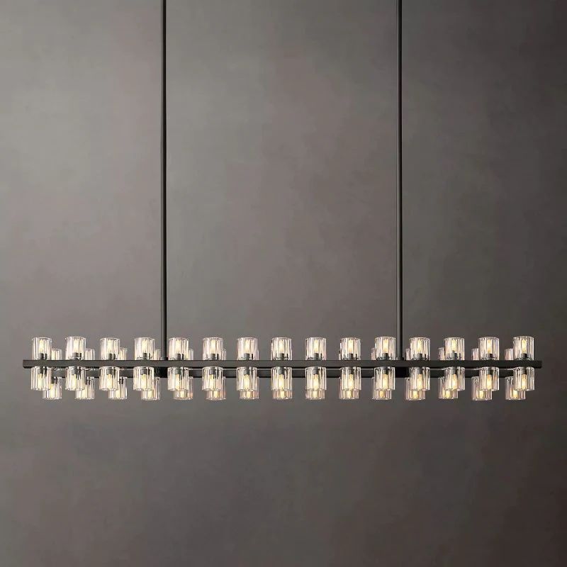 Arcachon Rectangular Dining Room Chandelier 54"