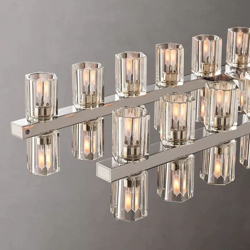 Arcachon Rectangular Dining Room Chandelier 72"