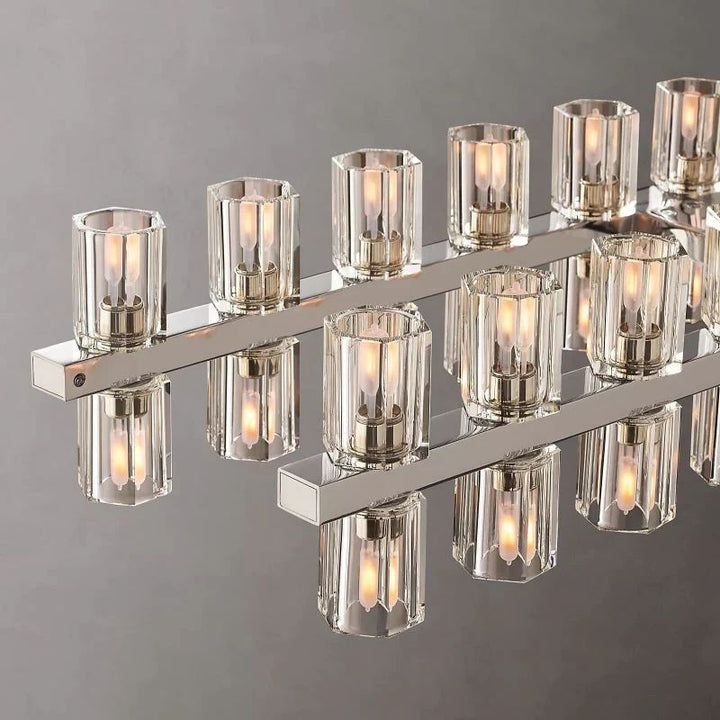 Arcachon Rectangular Dining Room Chandelier 72"