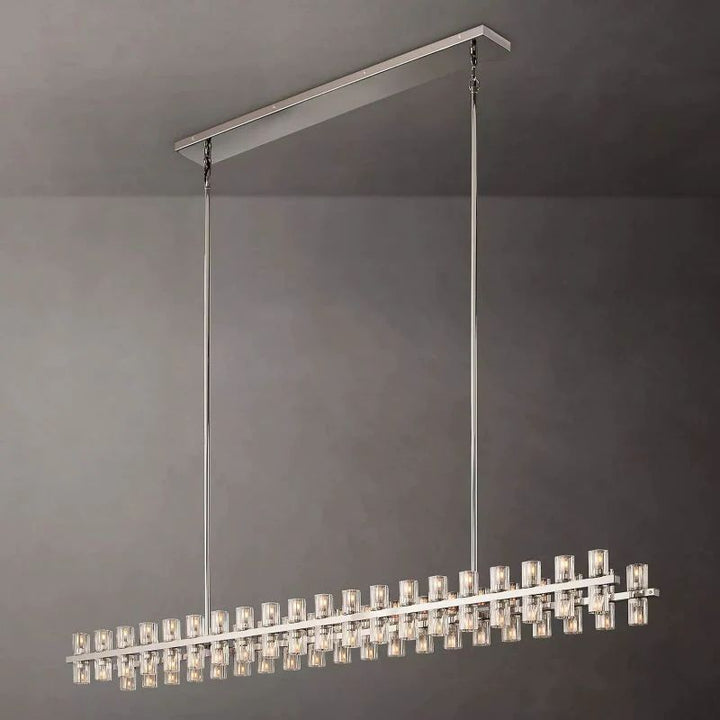 Arcachon Rectangular Dining Room Chandelier 72"