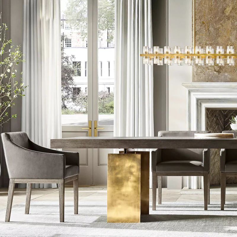 Arcachon Rectangular Dining Room Chandelier 72"