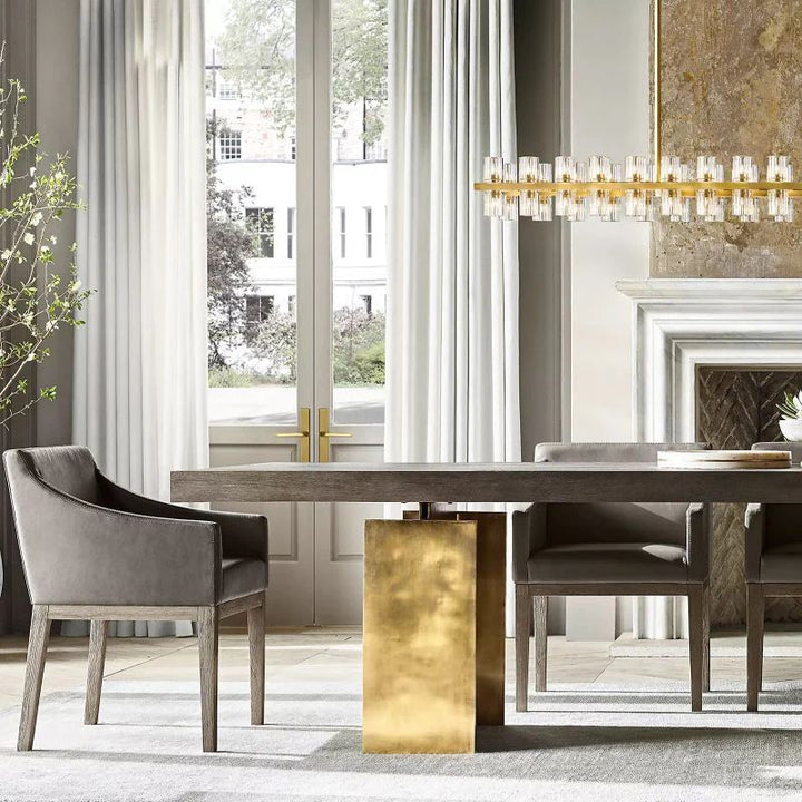 Arcachon Rectangular Dining Room Chandelier 72"