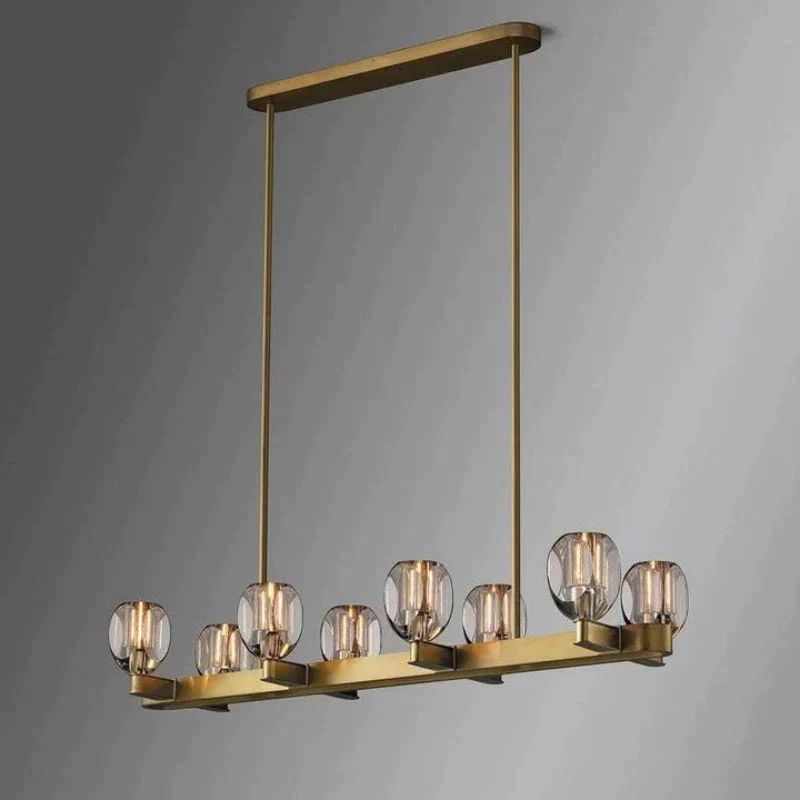 Xina Contemporary 8-Lights Dining Chandelier