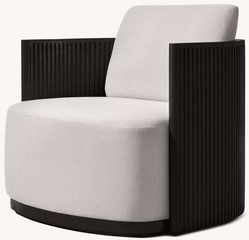 Byrean Aluminum Swivel Lounge Chair