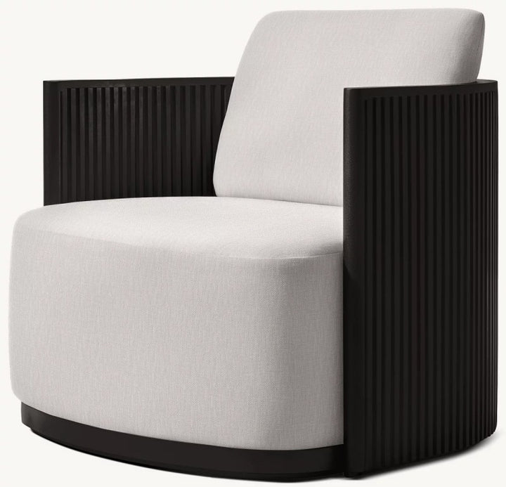 Byrean Aluminum Swivel Lounge Chair